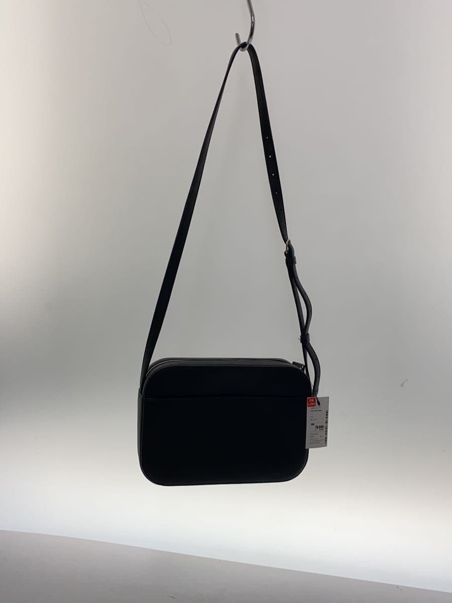 BALENCIAGA Shoulder Bag Leather BLK 552370 3