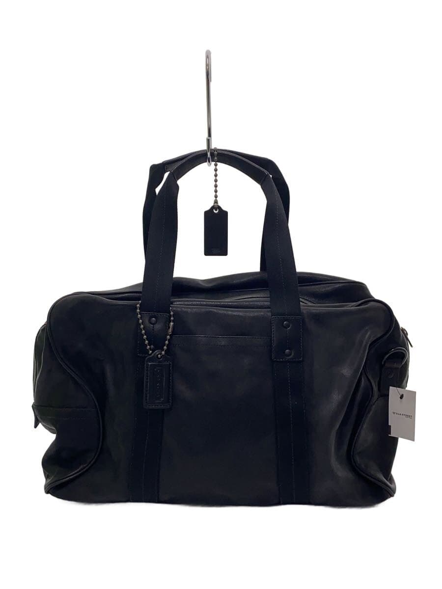 COACH Bag Leather Black Solid Color 70468