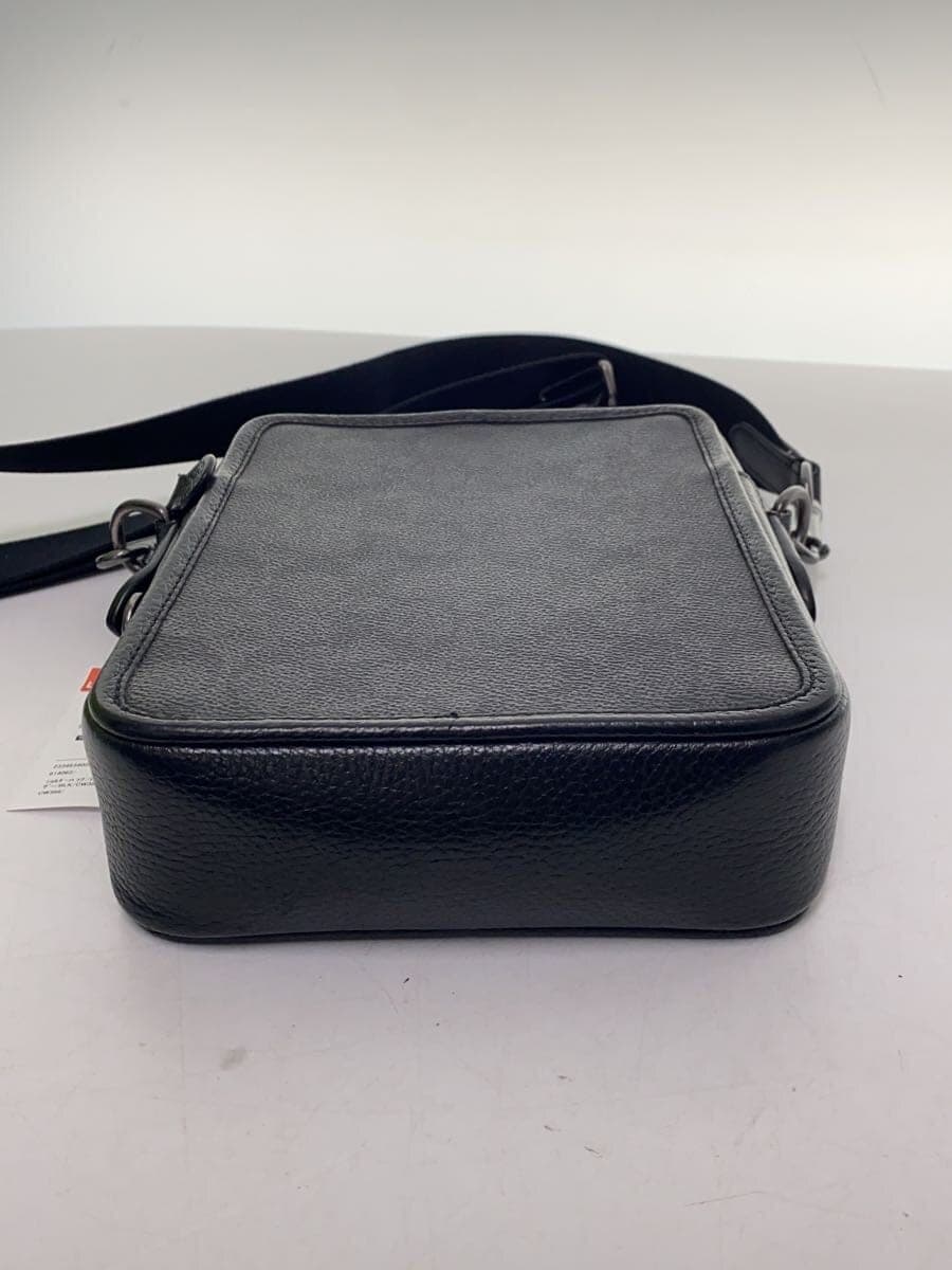 COACH Shoulder Bag Leather Black CW388 4