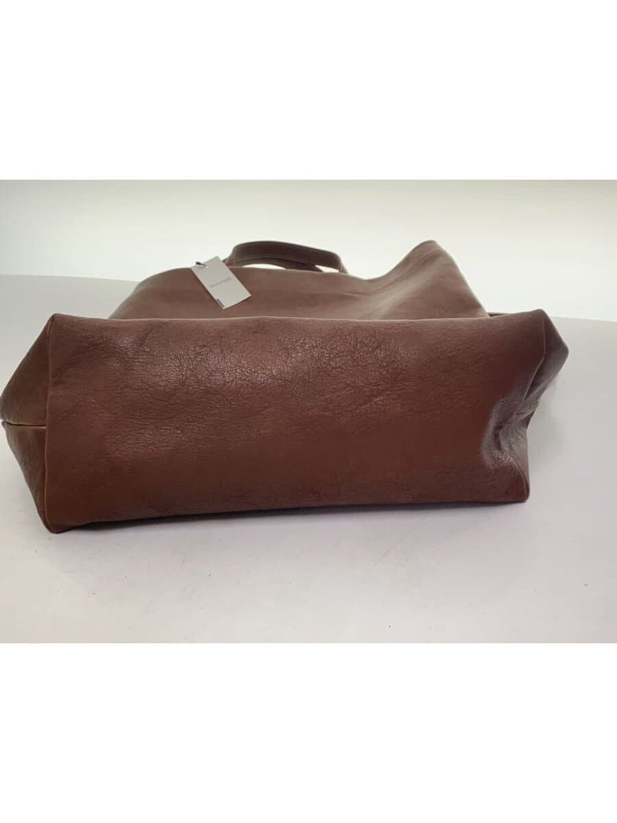 SLOW&CO Shoulder Bag Leather BRW Plain 4