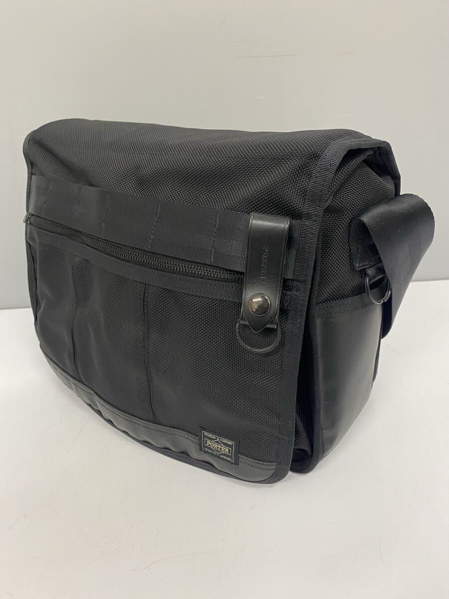 PORTER Shoulder Bag Nylon BLK Solid 703-06973 2