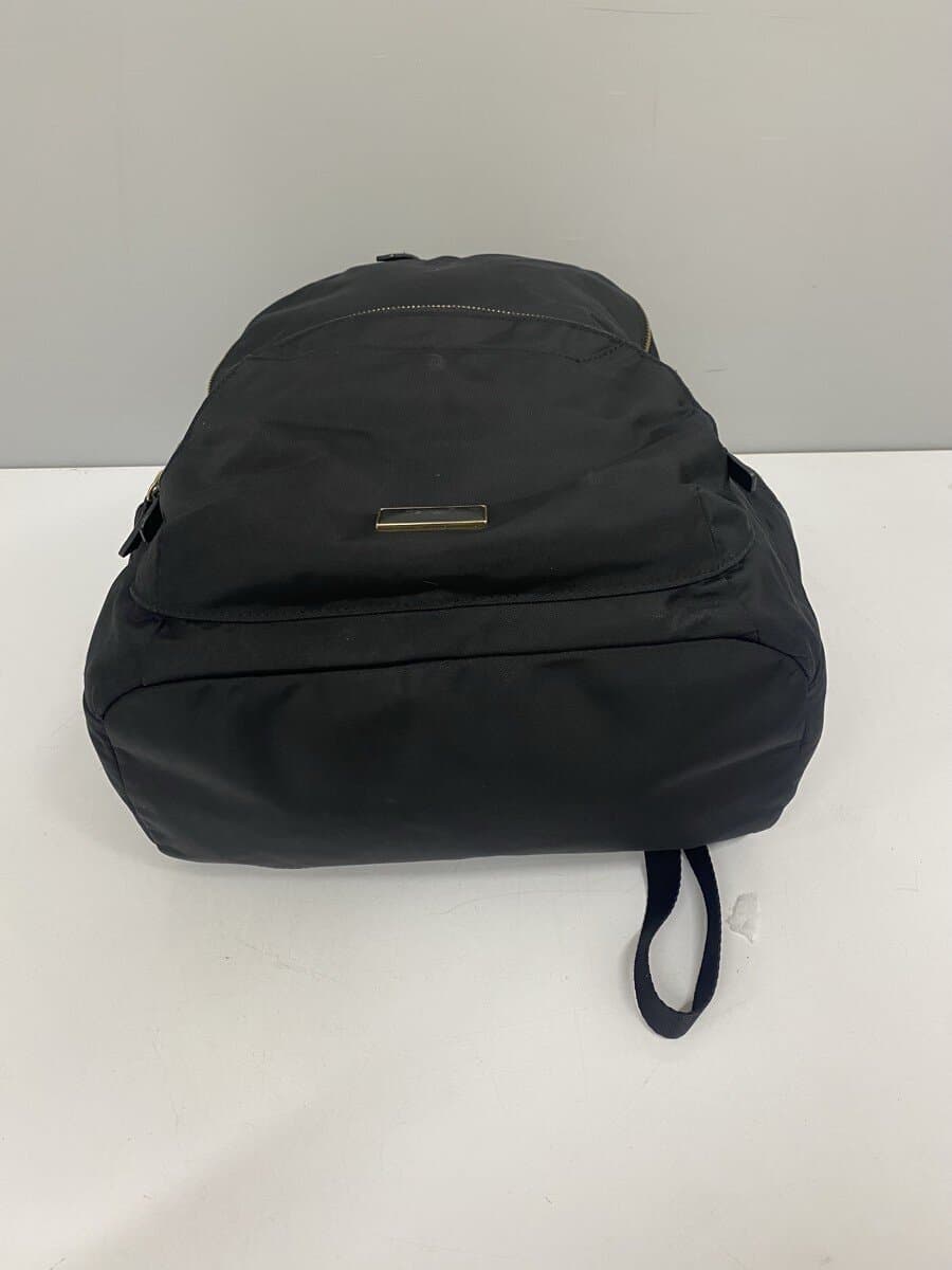 agnes b. Backpack Nylon BLK Solid FT03-13 4