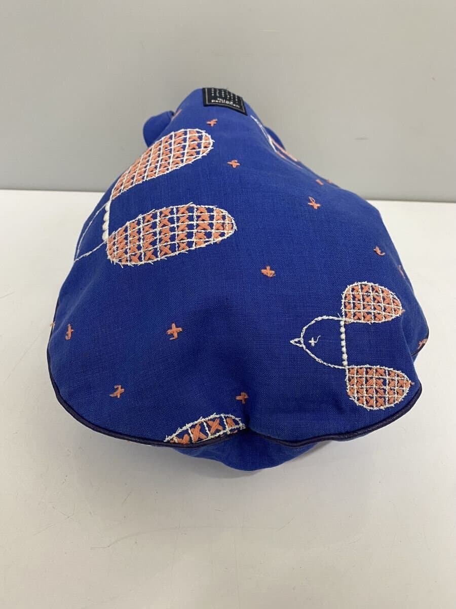 mina perhonen handbag linen BLU 4