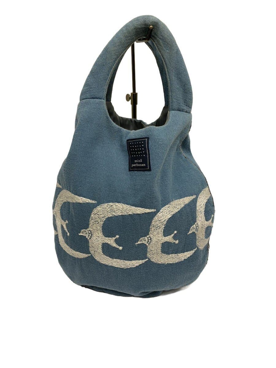 mina perhonen handbag cotton BLU