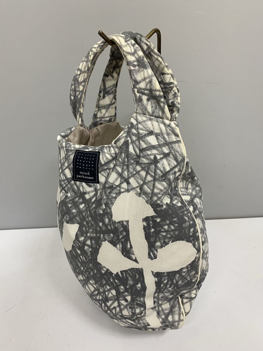 mina perhonen handbag cotton GRY 2
