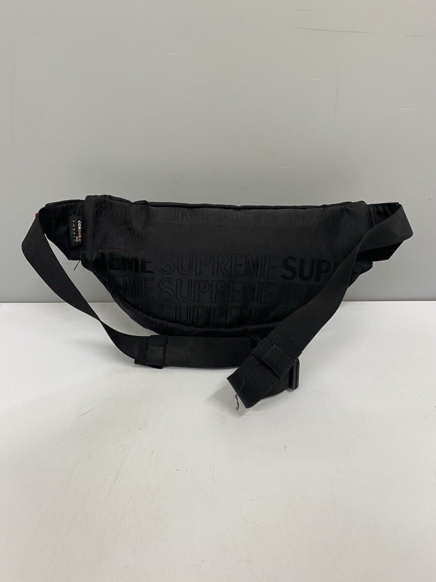 Supreme Waist Bag -- BLK All-over pattern 3