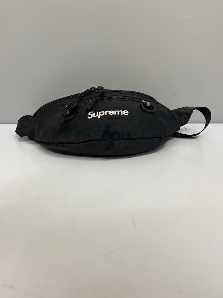 Supreme Waist Bag -- BLK All-over pattern 4