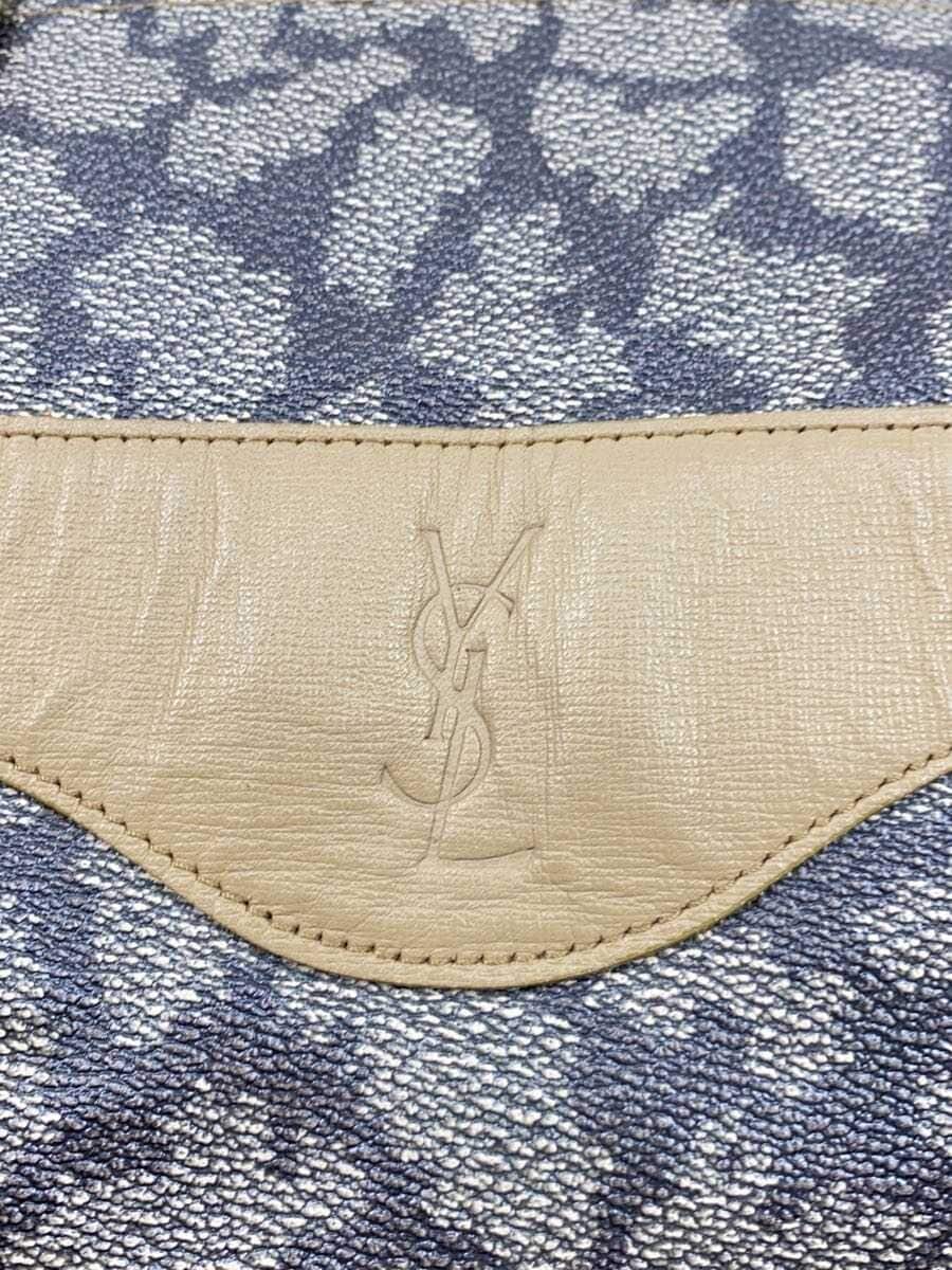 YVES SAINT LAURENT Boston Bag PVC BRW Animal 5