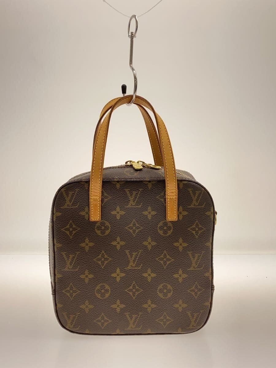 LOUIS VUITTON Spontini _Monogram Canvas PVC BRW 3