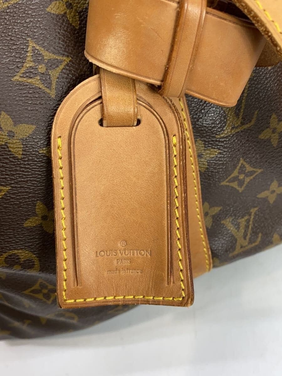 LOUIS VUITTON Keepall 45_Monogram Canvas PVC BRW 5