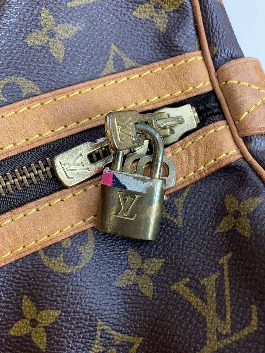 LOUIS VUITTON Keepall 45_Monogram Canvas PVC BRW 7