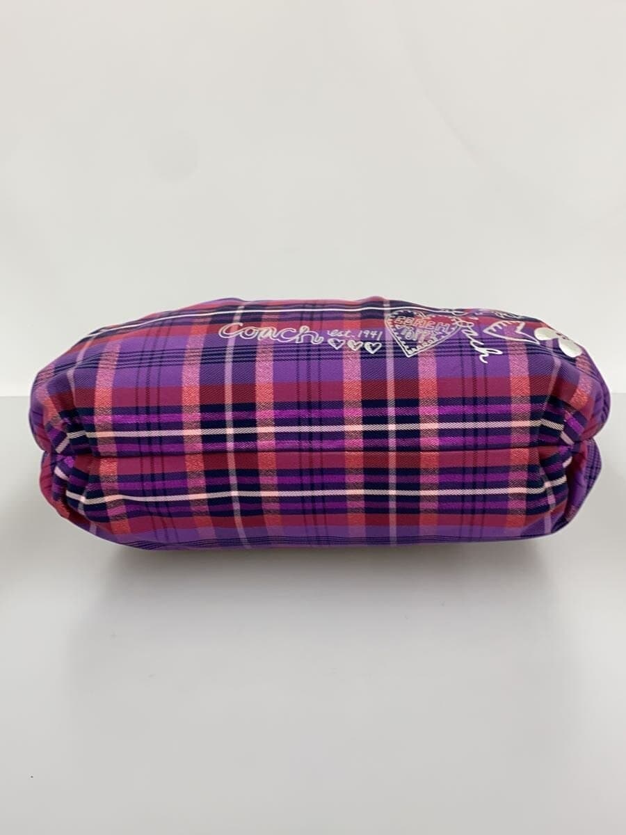 COACH Tote Bag_Poppy_Check Canvas PUP Check 15886 4