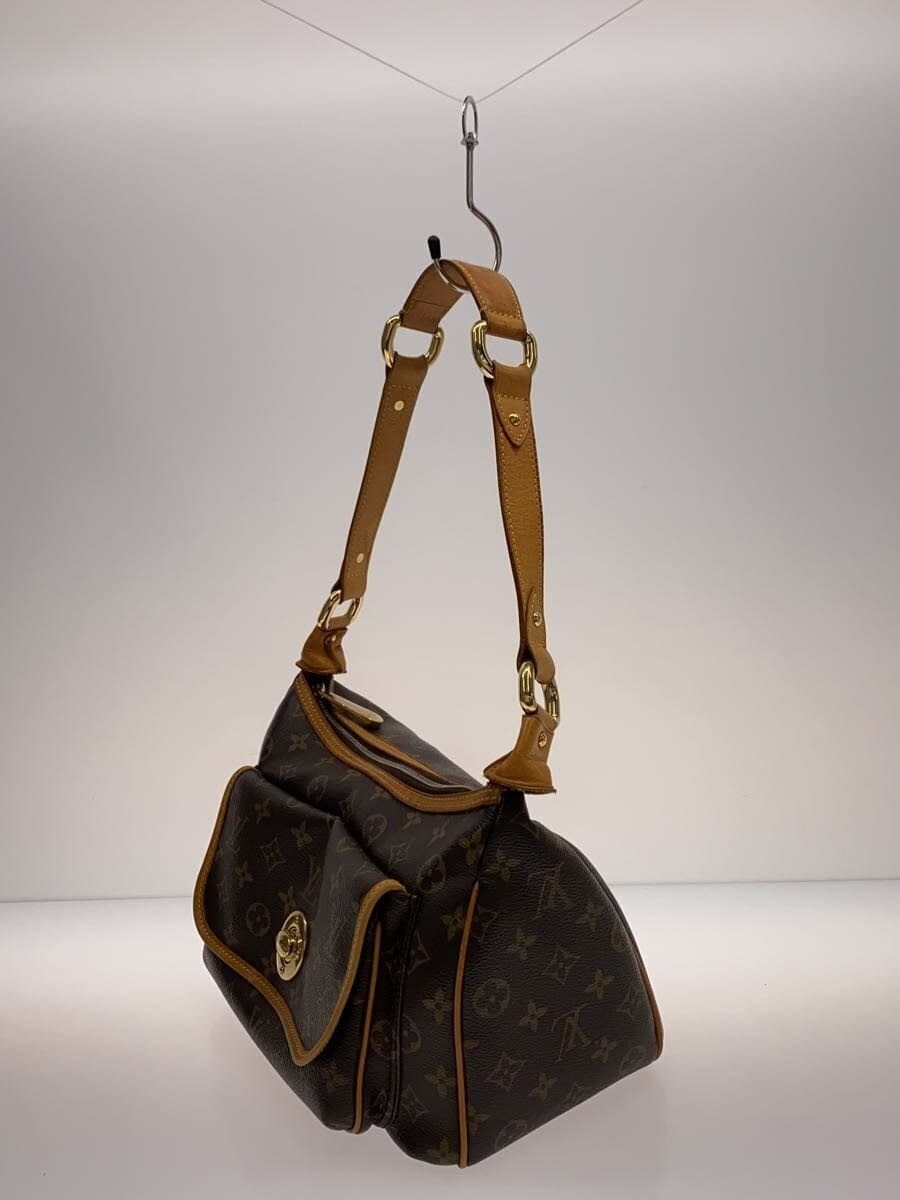 LOUIS VUITTON Ticarl GM_Monogram Canvas PVC BRW M40077 2