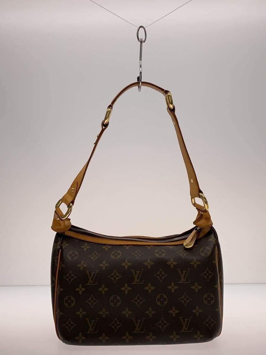 LOUIS VUITTON Ticarl GM_Monogram Canvas PVC BRW M40077 3