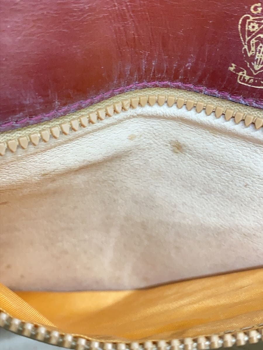 GUCCI Shoulder Bag Leather BLK Solid 9