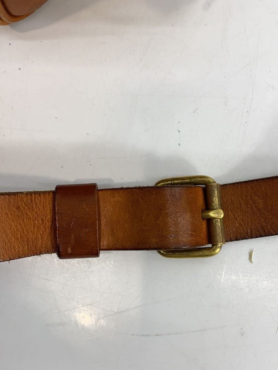 HERZ Shoulder Bag Leather BRW Solid 9