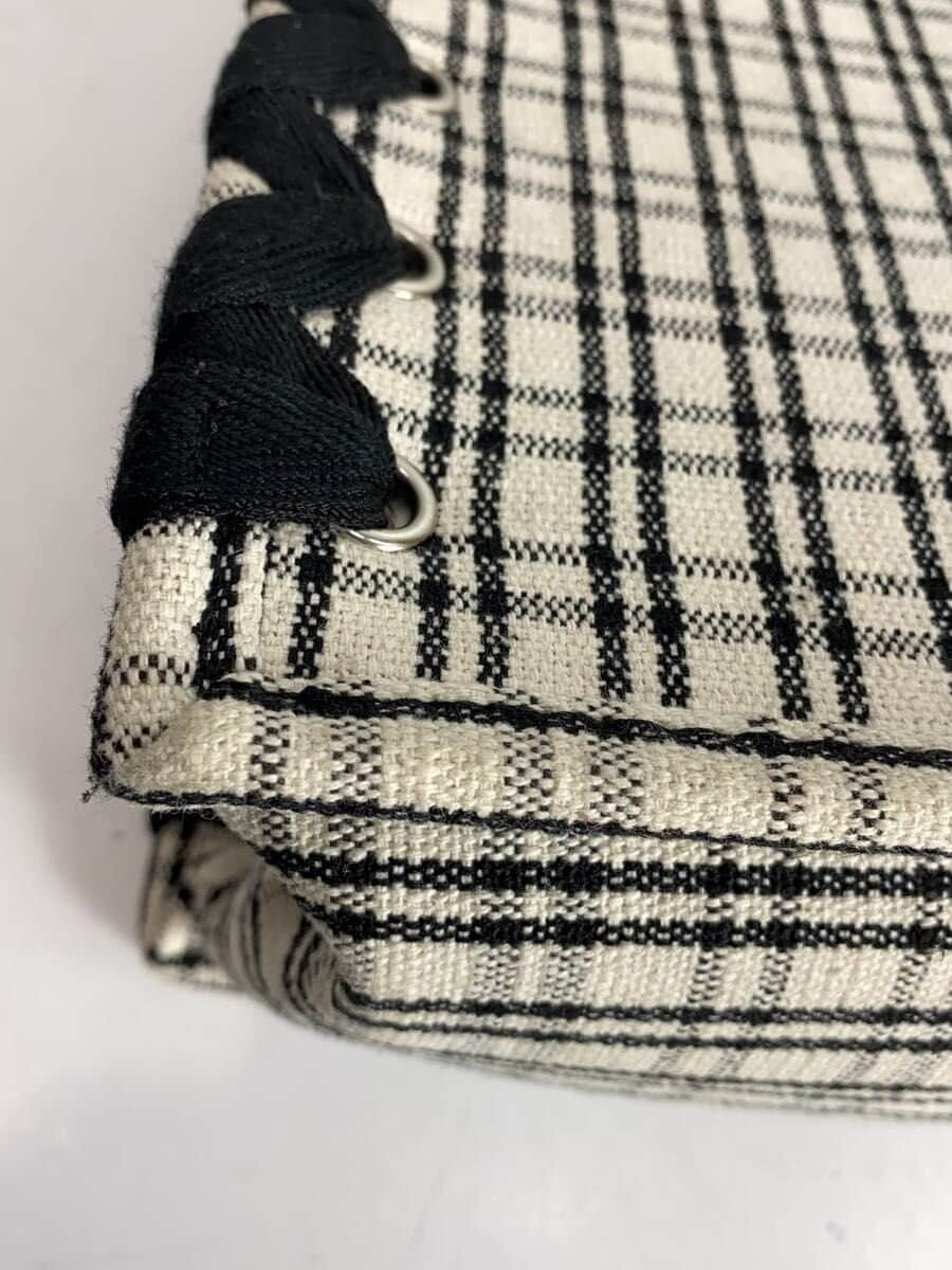 Darich handbag canvas BLK gingham CK 9