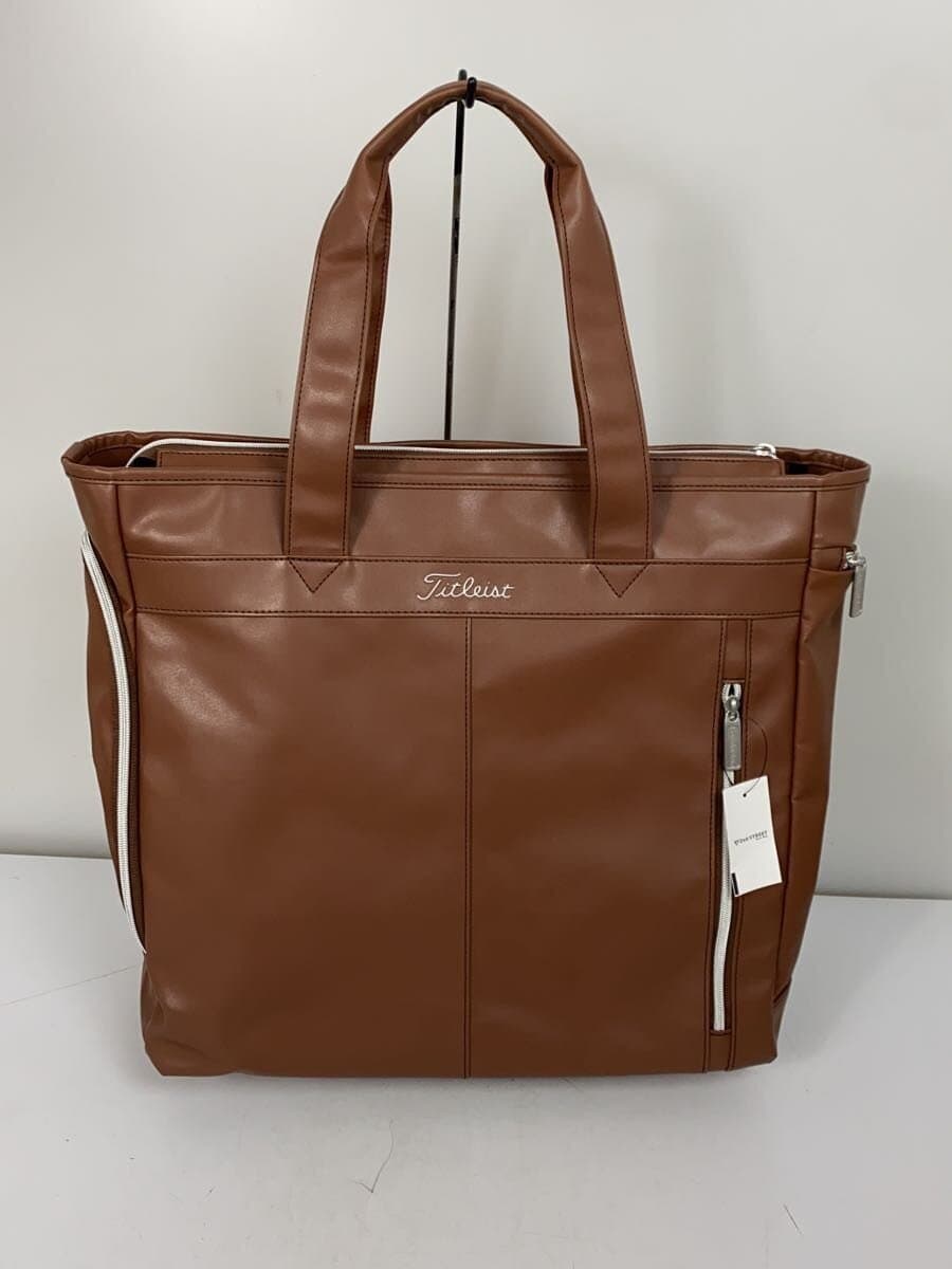 Titleist x Mercedes-Bentz Tote Bag Polyester Brown 3