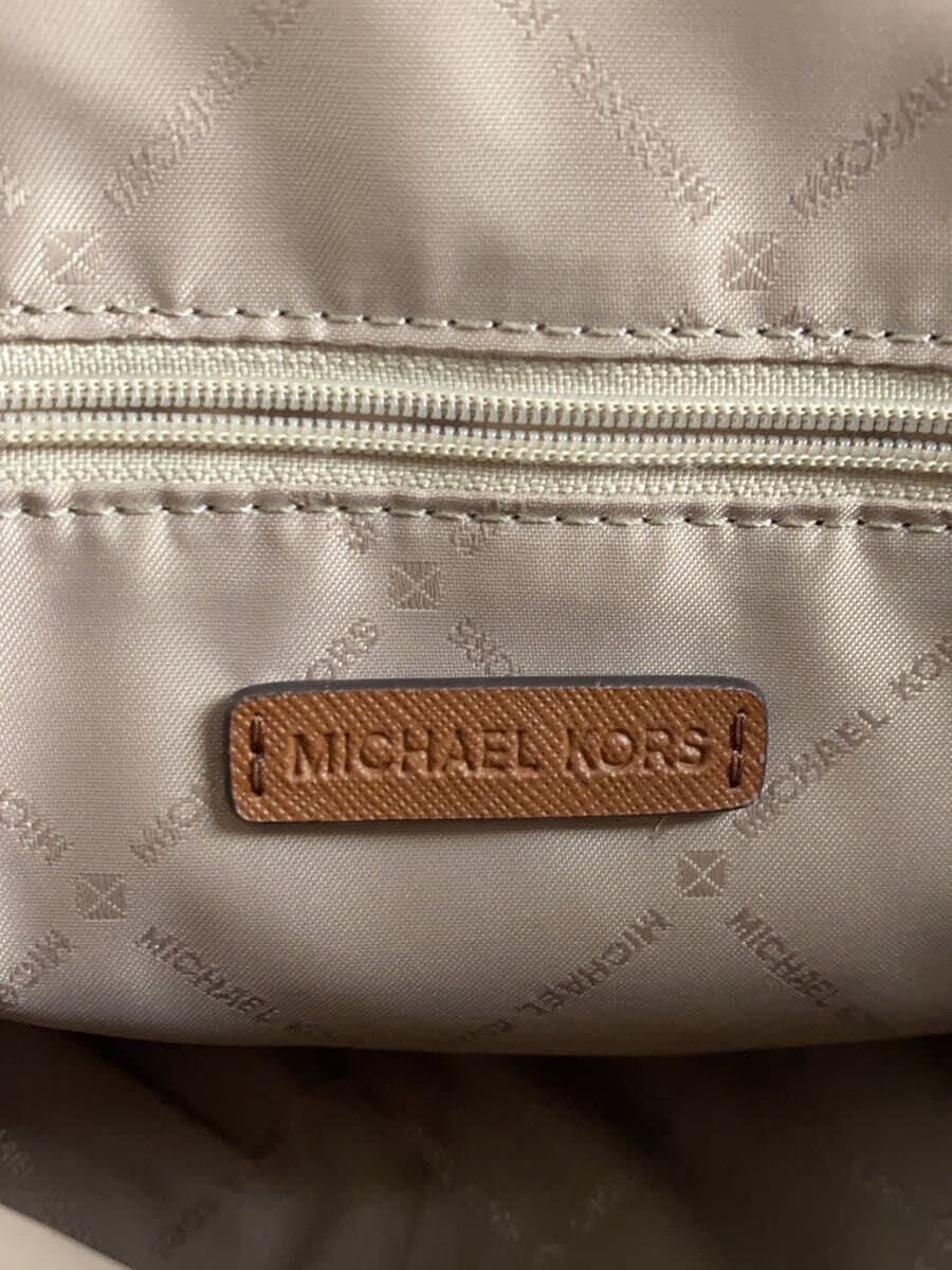 MICHAEL KORS Shoulder Bag PVC Brown All Over Pattern 5