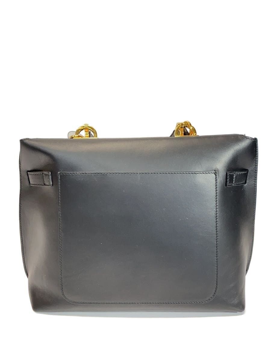 FURLA2-Way Shoulder Bag Leather BLK Solid TORTONA 3