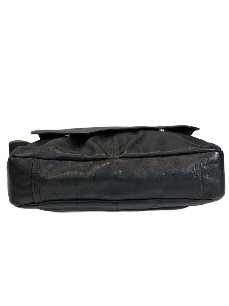 COACH Shoulder Bag Leather BLK F70555 4