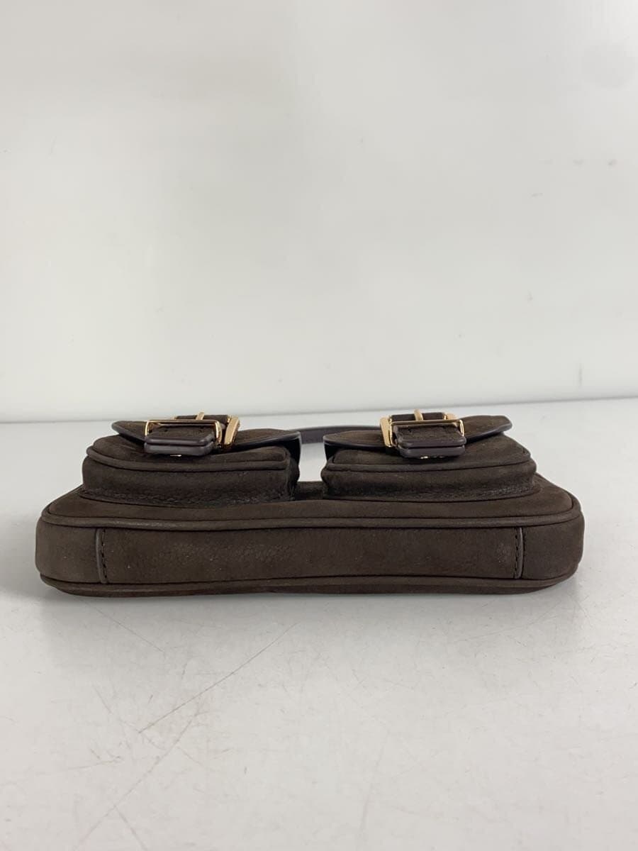 MICHAEL KORSZOE Shoulder Bag Pochette Leather Brown AV-2505 4