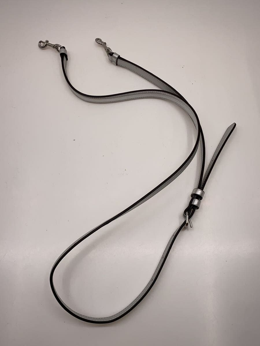 COACH Shoulder Bag Leather SLV 7