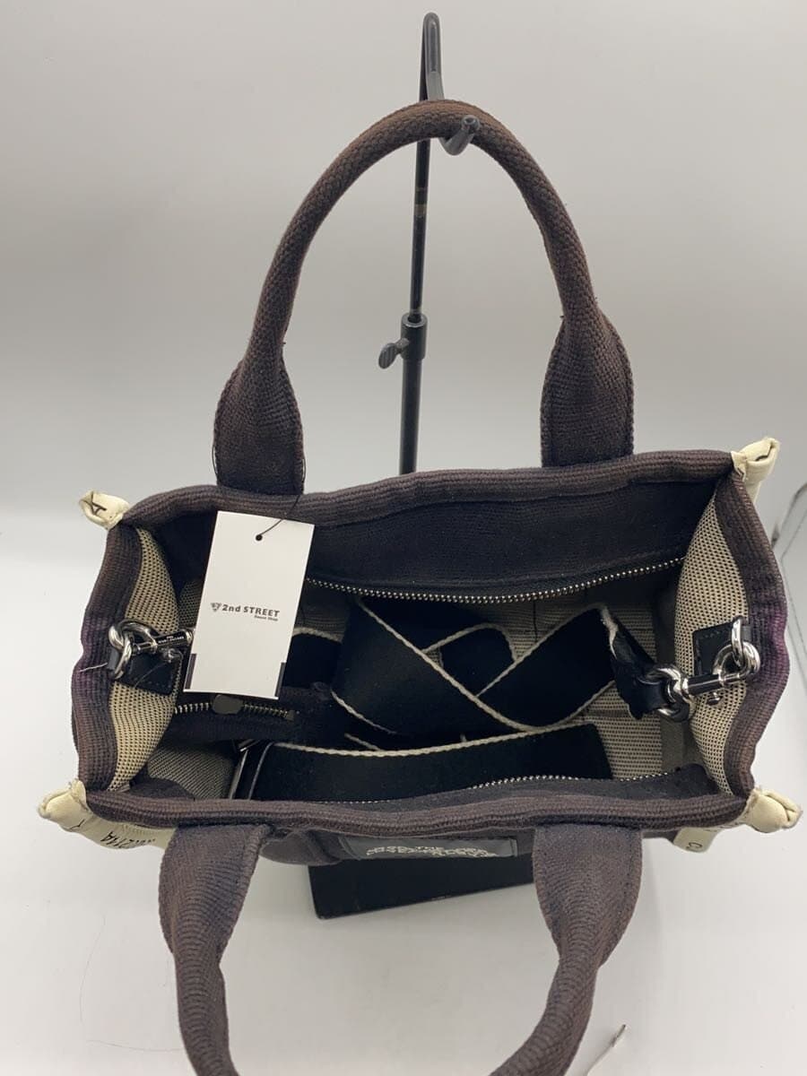 MARC JACOBS Tote Bag Canvas BLK M0017025 4