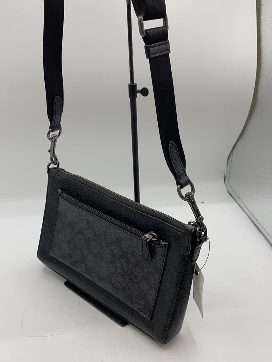 COACH Holden Signature Shoulder Bag Leather BLK CW372 2