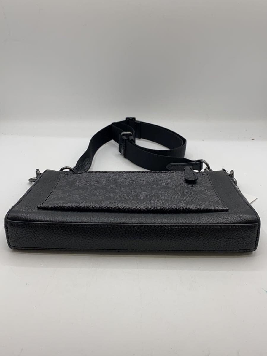 COACH Holden Signature Shoulder Bag Leather BLK CW372 4