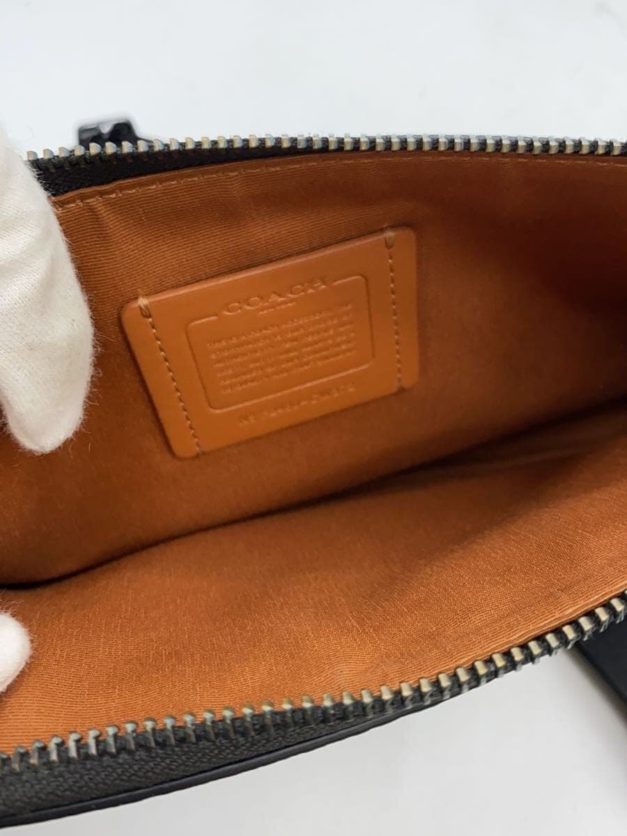 COACH Holden Signature Shoulder Bag Leather BLK CW372 6