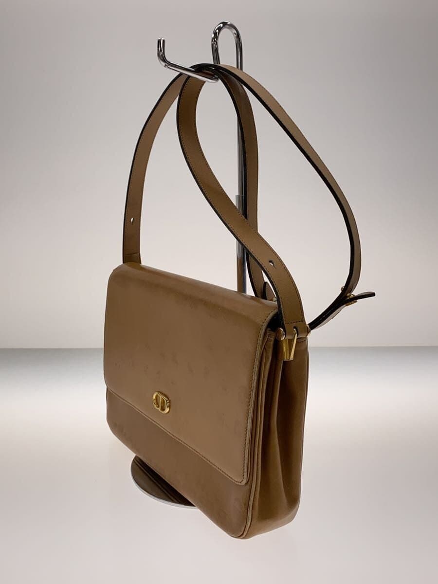 Christian Dior shoulder bag leather CML plain Z0823 2