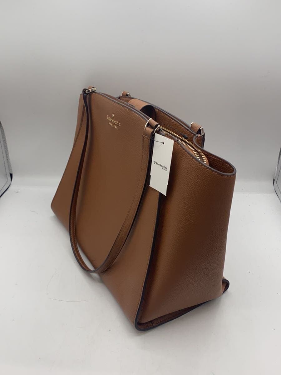 kate spade new york Tote Bag Leather BRW Solid 2