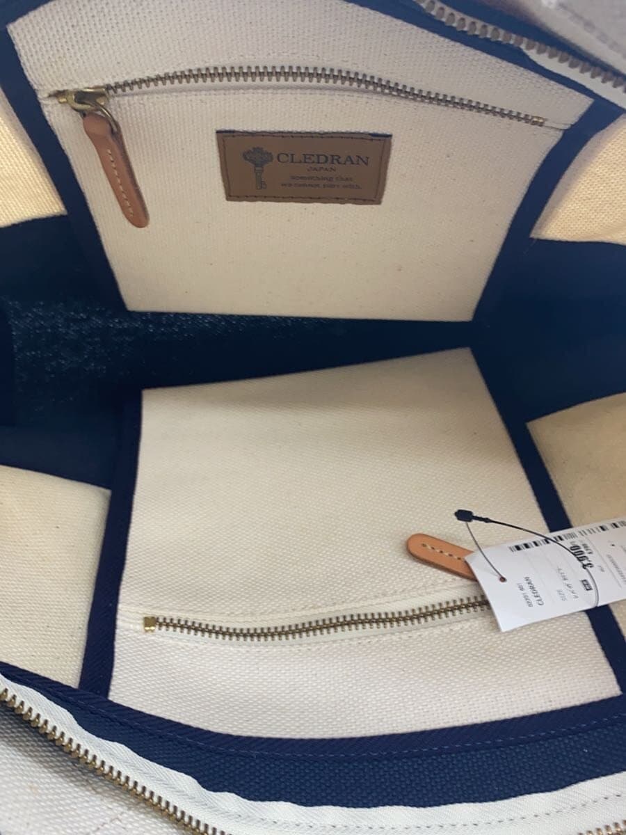 CLEDRAN Tote Bag WHT 6