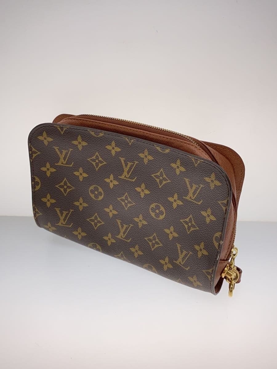 LOUIS VUITTON Orsay Monogram Canvas PVC BRW M51790 2