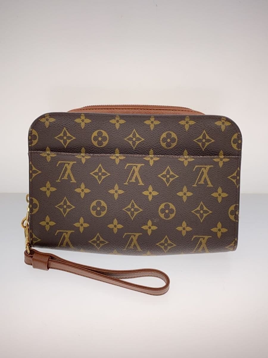 LOUIS VUITTON Orsay Monogram Canvas PVC BRW M51790 3