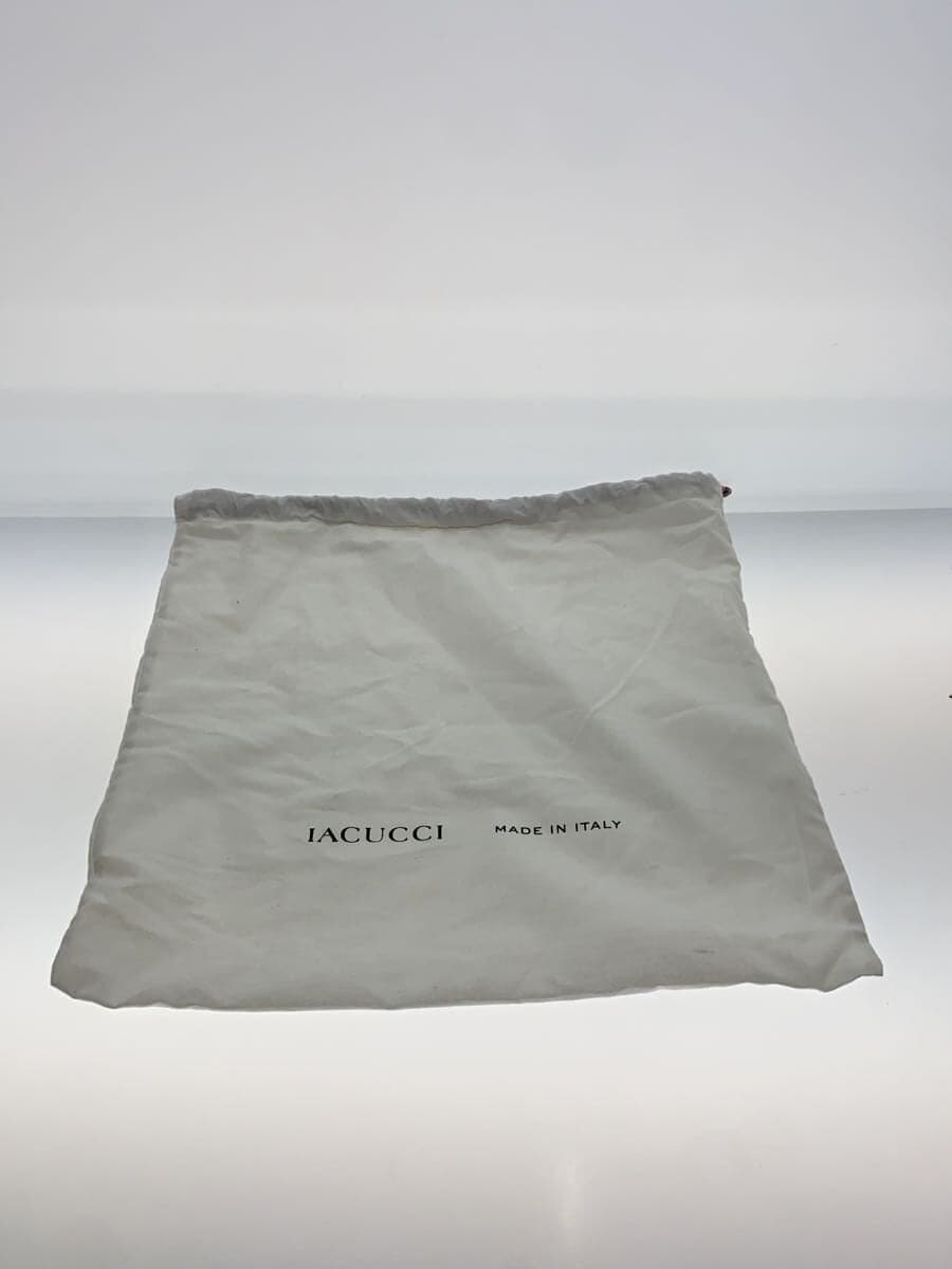 IACUCCIALCE One Handle Tote Bag Tote Bag Leather BEG Solid Color 6