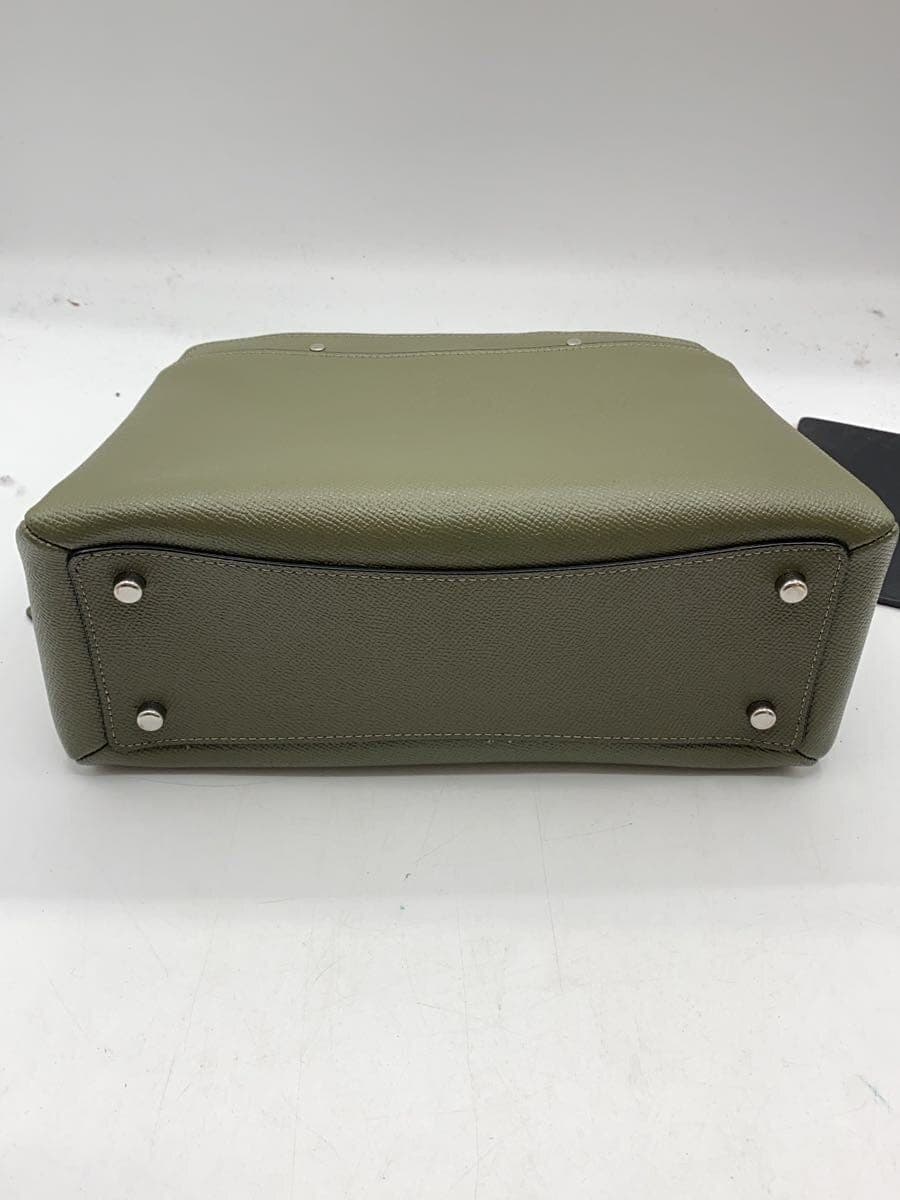 COACH Shoulder Bag Leather GRN 91146 4