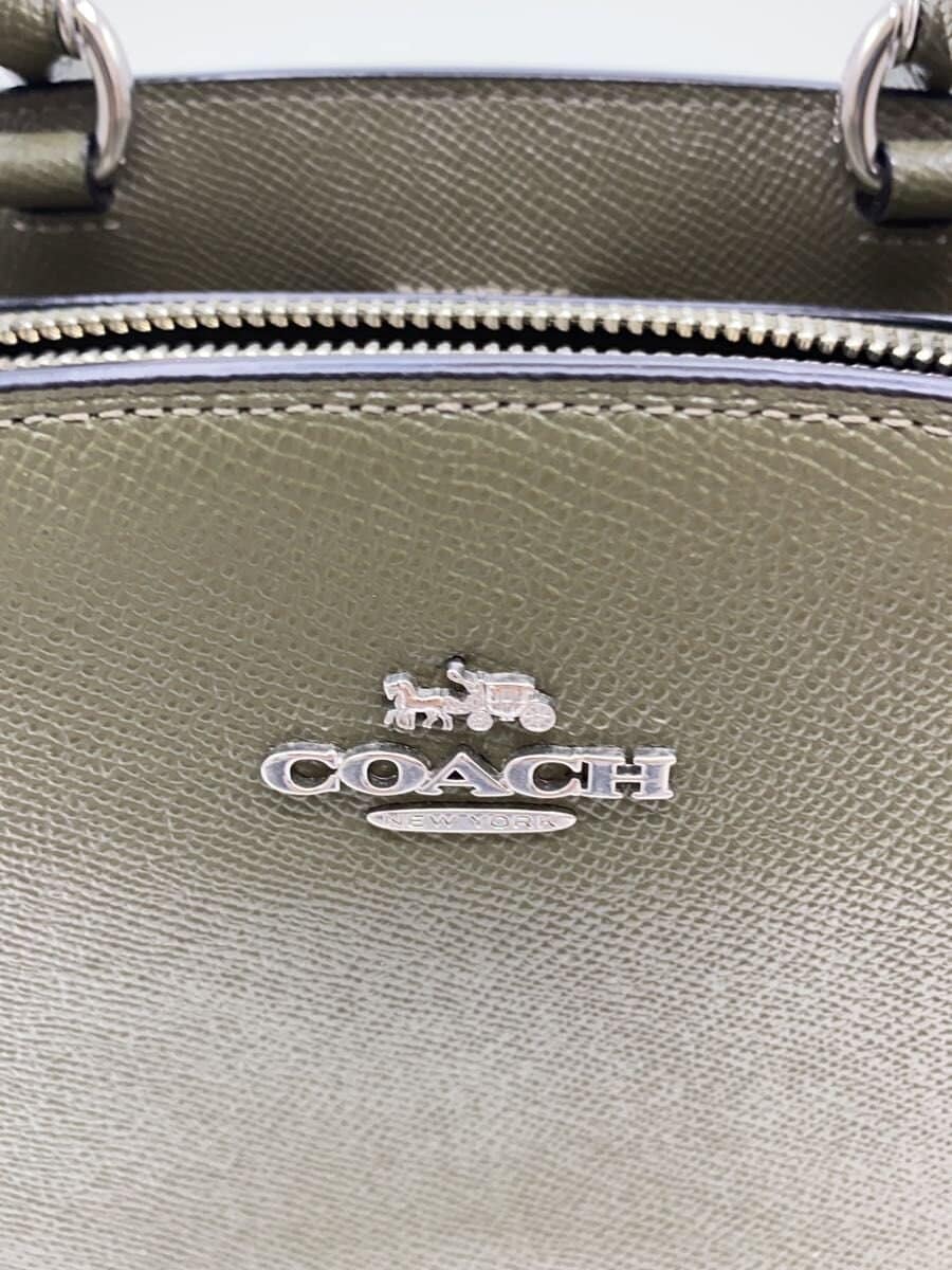 COACH Shoulder Bag Leather GRN 91146 5