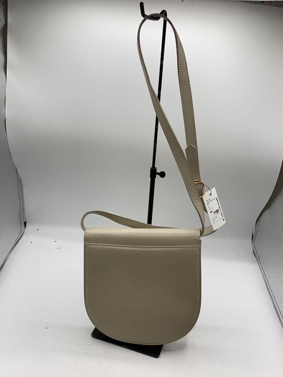 YVES SAINT LAURENT shoulder bag leather BEG 3