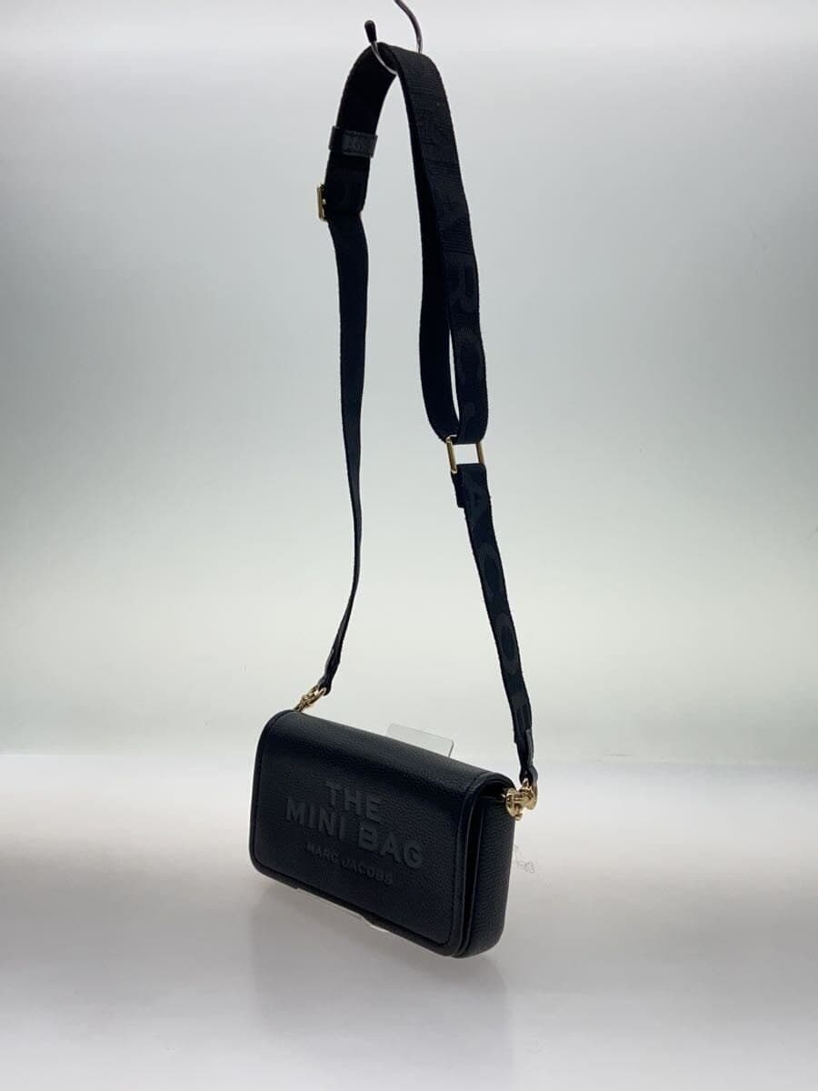 MARC JACOBSTHE MINI BAG Shoulder Bag Leather BLK Solid 2