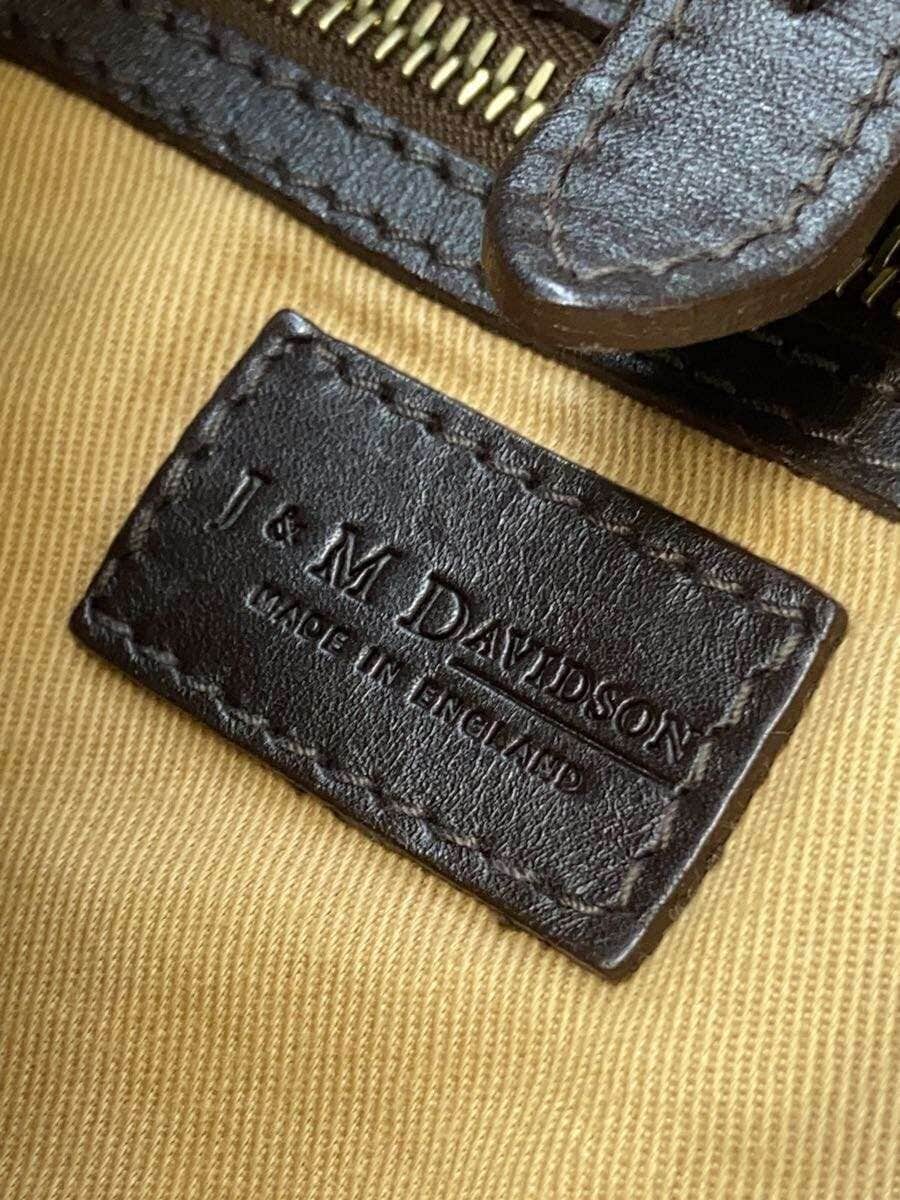 J&M DAVIDSON Shoulder Bag Canvas KHK 7