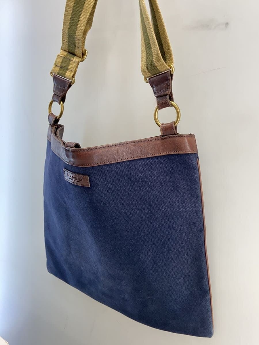 J&M DAVIDSON Shoulder Bag Canvas NVY 2