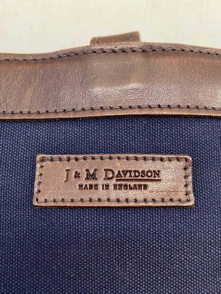 J&M DAVIDSON Shoulder Bag Canvas NVY 5