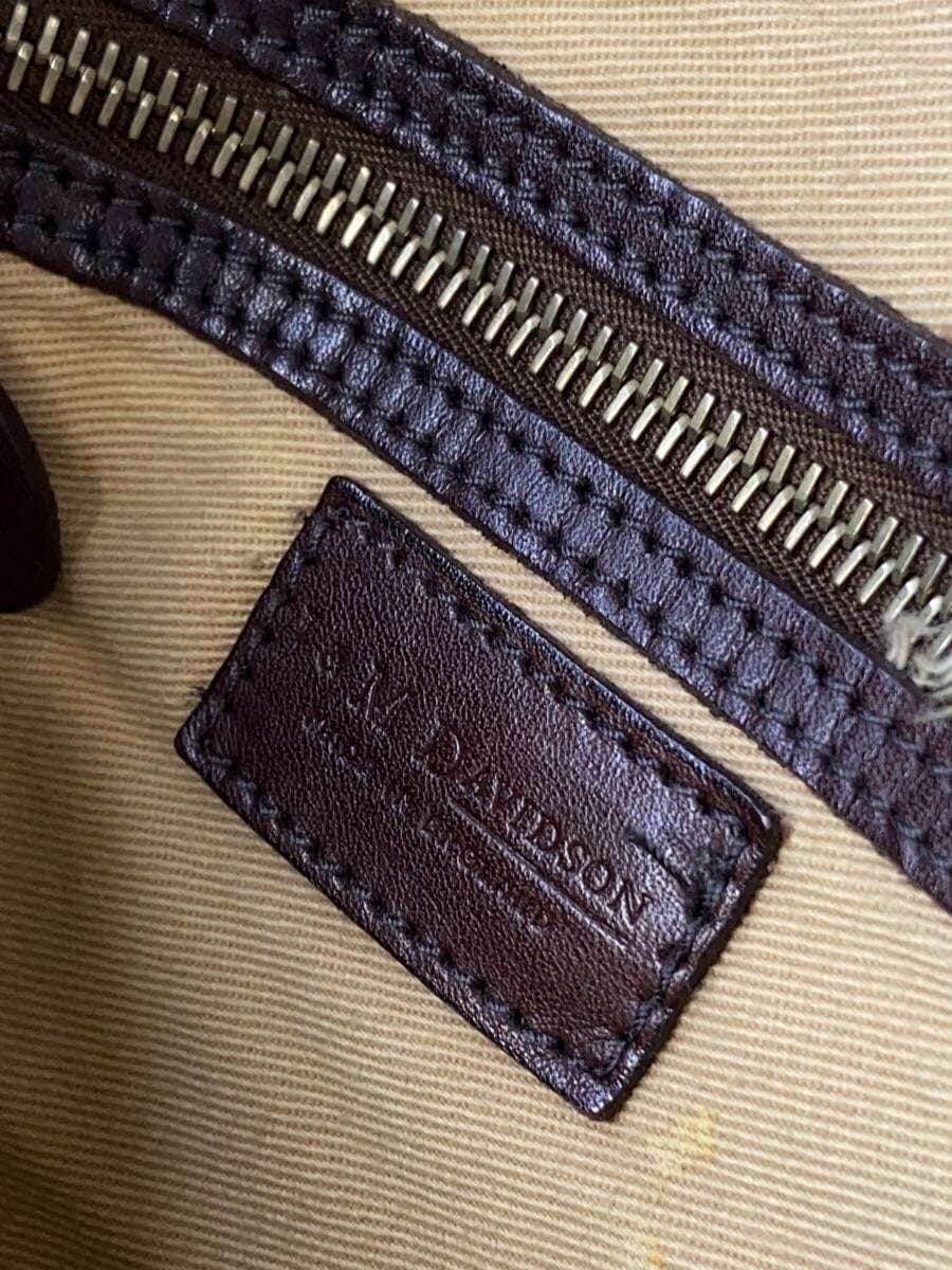 J&M DAVIDSON Shoulder Bag Canvas NVY 7