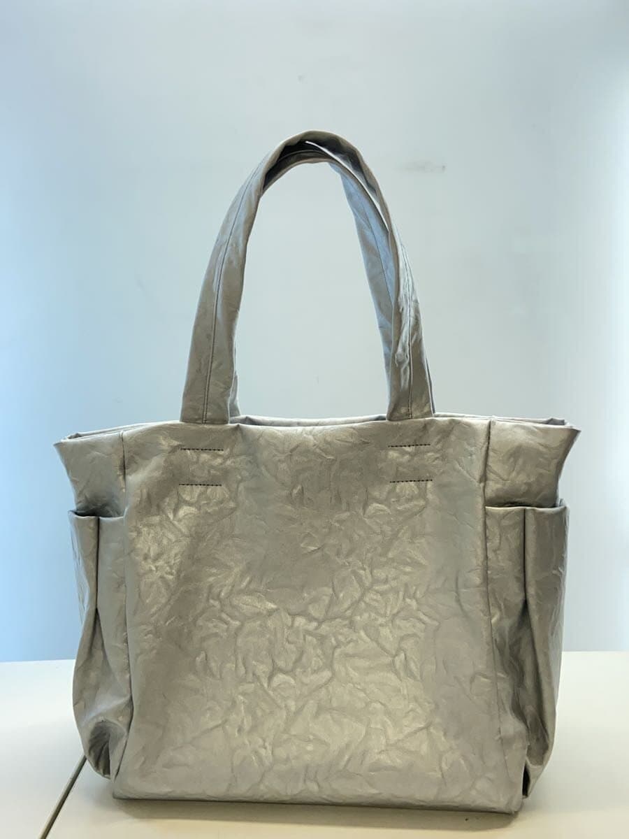 ZUC Capo emboss Tote Bag SLV Solid 3