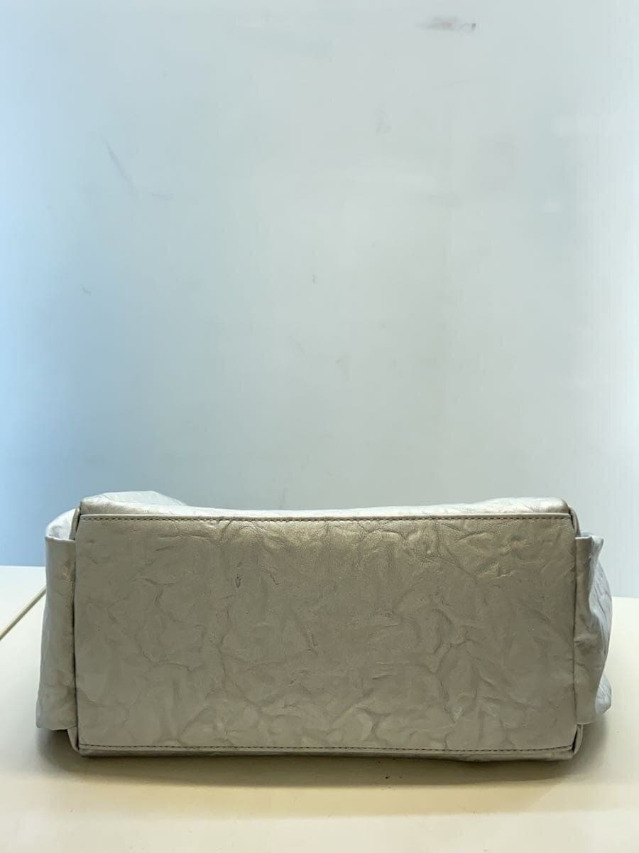 ZUC Capo emboss Tote Bag SLV Solid 4