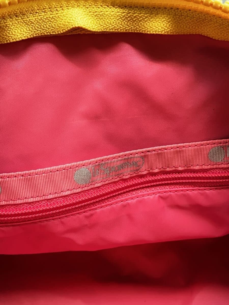 LESPORTSAC Hitoritsu Shoulder Bag YLW Solid 5