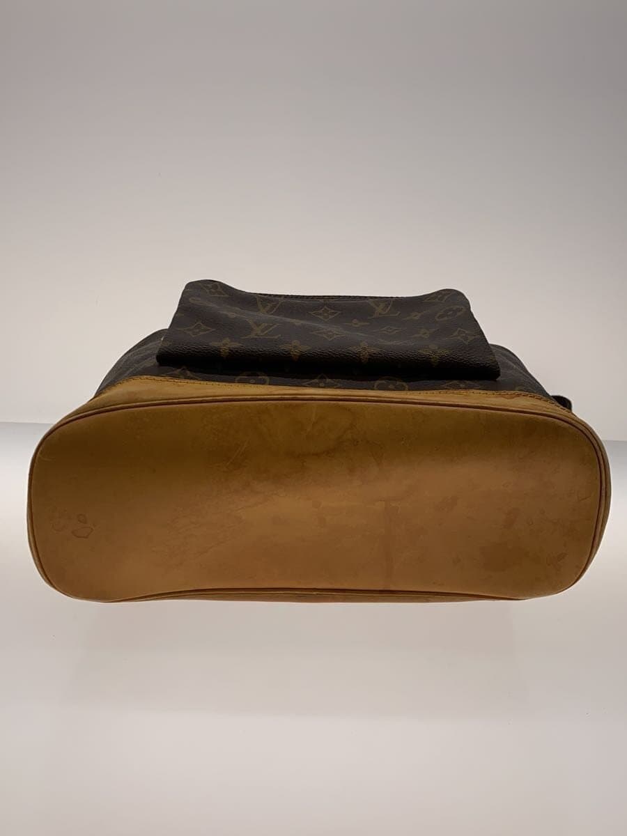 LOUIS VUITTON Montsouris _Monogram Canvas PVC BRW 4
