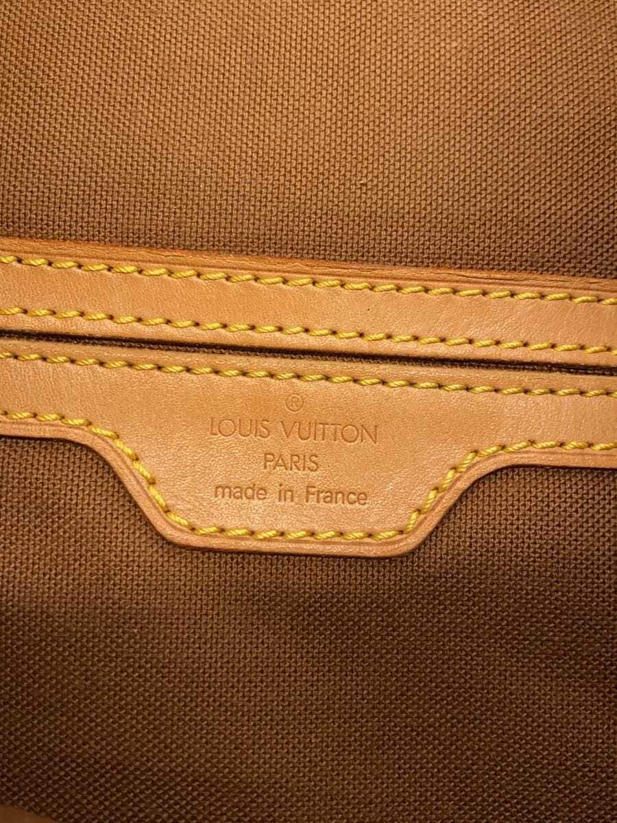 LOUIS VUITTON Montsouris _Monogram Canvas PVC BRW 5